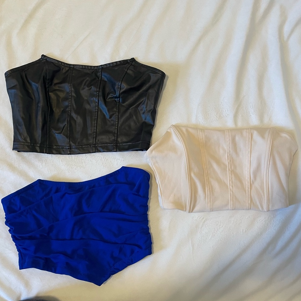 Ser of 3 sleeveless Tops
